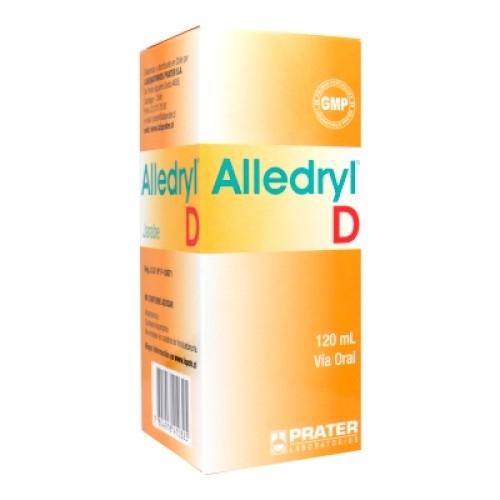 ALLEDRYL-D JARABE X 120 ML