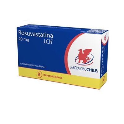 ROSUVASTATINA CALCICA 20MG X 30 COMPRIMIDOS