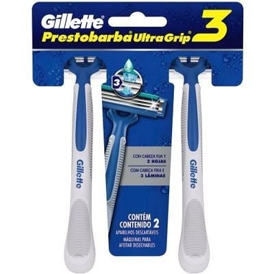 GILLETTE PRESTOBARBA X 2 UNIDADES