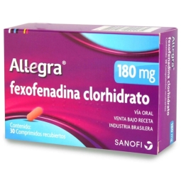 ALLEGRA 180 MG X30 COMPRIMIDOS