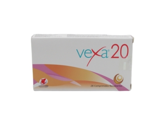 VEXA 20 X28 COMPRIMIDOS RECUBIERTOS