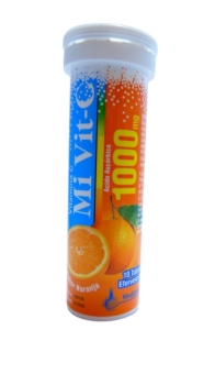 MIVIT C NARANJA 1000 MG  X 10 COMPRIMIDOSEFERVESCENTE