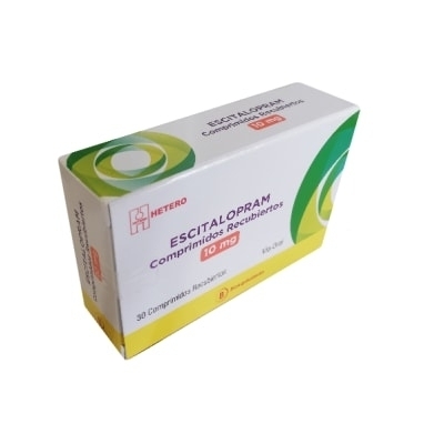 ESCITALOPRAM 10 MG  X 30 COMPRIMIDOS RECUBIERTOS