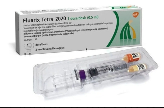 VACUNA INFLUENZA FLUARIX TETRAVALENTE X 1 JERINGA