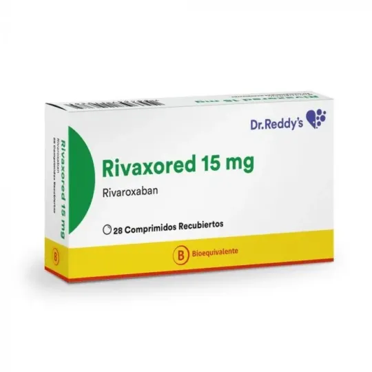 RIVAXORED 15MG X 28 COM