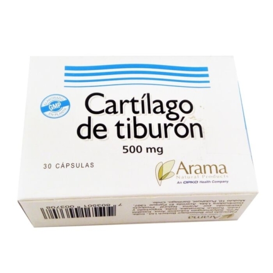CARTILAGO DE TIBURON 500MG X 30CAP