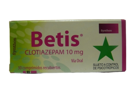 BETIS 10 MG X 30 COMPRIMIDOS RECUBIERTOS