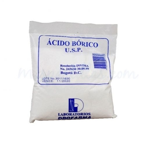 ÁCIDO BÓRICO X 250 GRAMOS