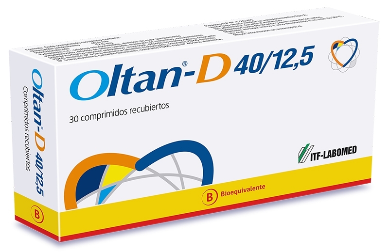 OLTAN D 40 MG / 12.5 MG X 30 COMPRIMIDOS