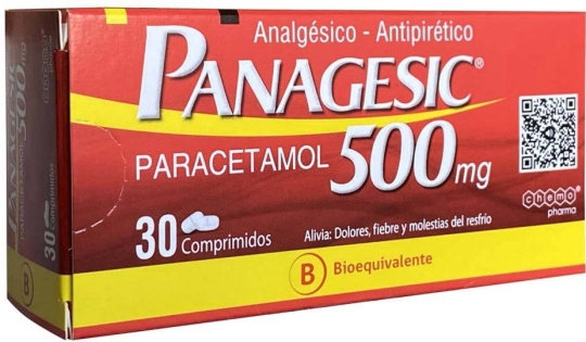 PANAGESIC 500 MG X 30 COMPRIMIDOS 