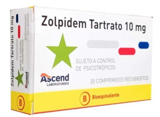 ZOLPIDEM 10 MG X 30 COMPRIMIDOS