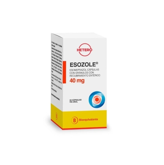 ESOZOLE 40 MG X 30 CAPSULAS 