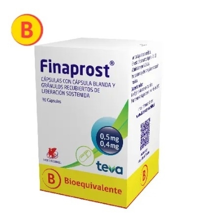 FINAPROST 0,5 / 0,4 MG X 30 CAPSULAS 