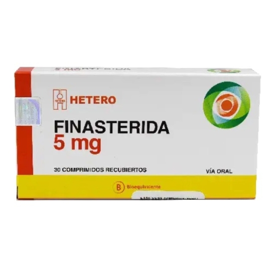 FINASTERIDA 5 MG X 30 COMPRIMIDOS RECUBIERTOS