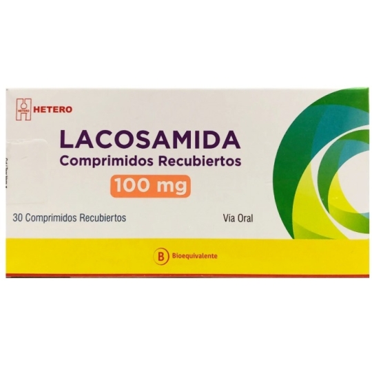 LACOSAMIDA 100 MG X 30 COMPRIMIDOS RECUBIERTOS