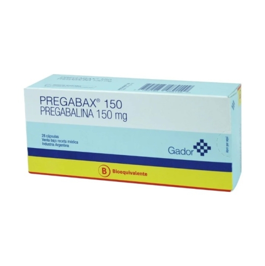 PREGABAX 150 MG X 28 CAPSULAS 