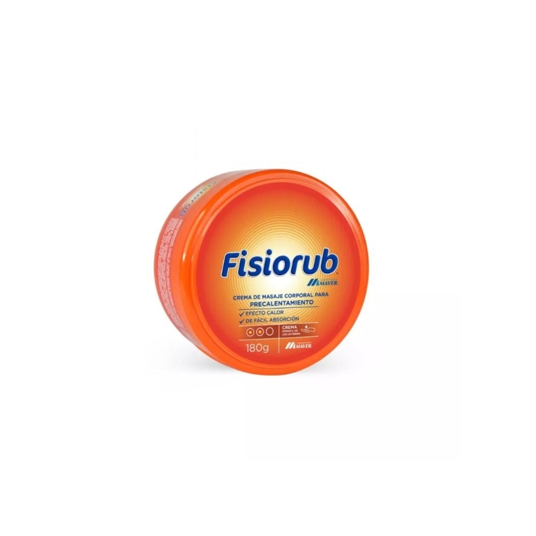 FISIORUB PRECALENTAMIENTO CREMA (ARNICA CON MENTOL) X 180G