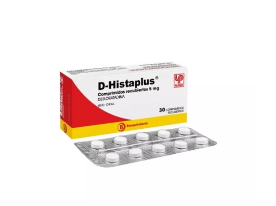 D-HISTAPLUS 5 MG X 30 COM