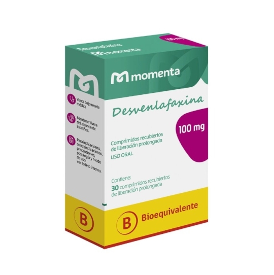 DESVENLAFAXINA 100MG X 30 COM REC