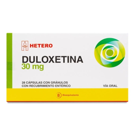 DULOXETINA 30 MG X 28 CAP
