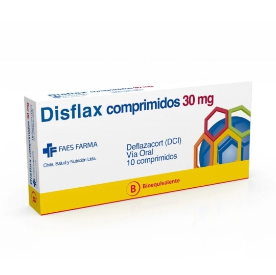 DISFLAX 30 MG X 10 COMPRIMIDOS
