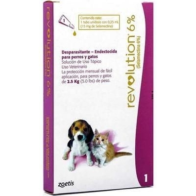 REVOLUTION PIPETA X 0,25 ML (HASTA 2.5 KG)