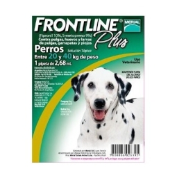 FRONTLINE PLUS PERRO PIPETA 20 40 KG X2