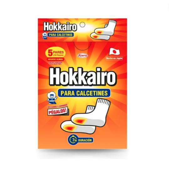 HOKKAIRO PARCHE PARA CALCETINES X 5 PARES