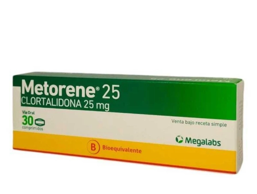 METORENE 25MG X 30 COM