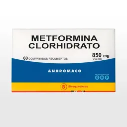 METFORMINA 850MG X60 COMPRIMIDOS