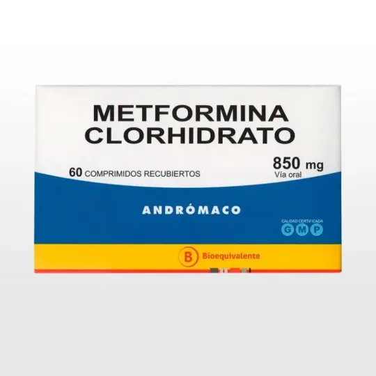 METFORMINA 850MG X 60 COM