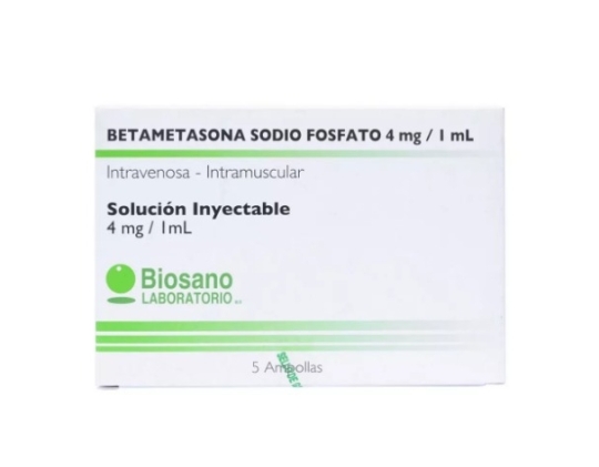 BETAMETASONA 4mg/ml X100 AMP.