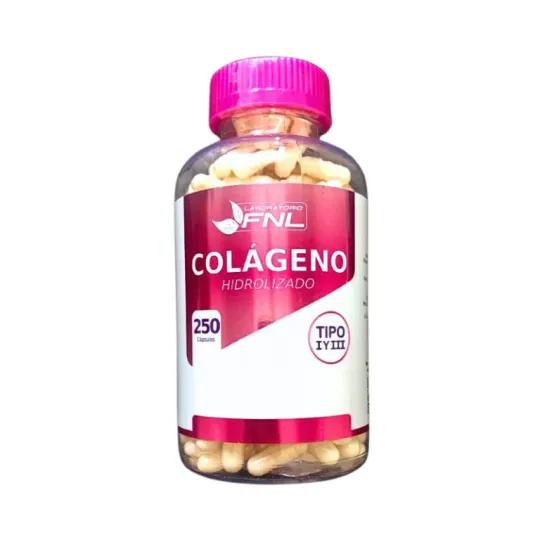 FNL COLÁGENO HIDROLIZADO,250 CAPSULAS X250