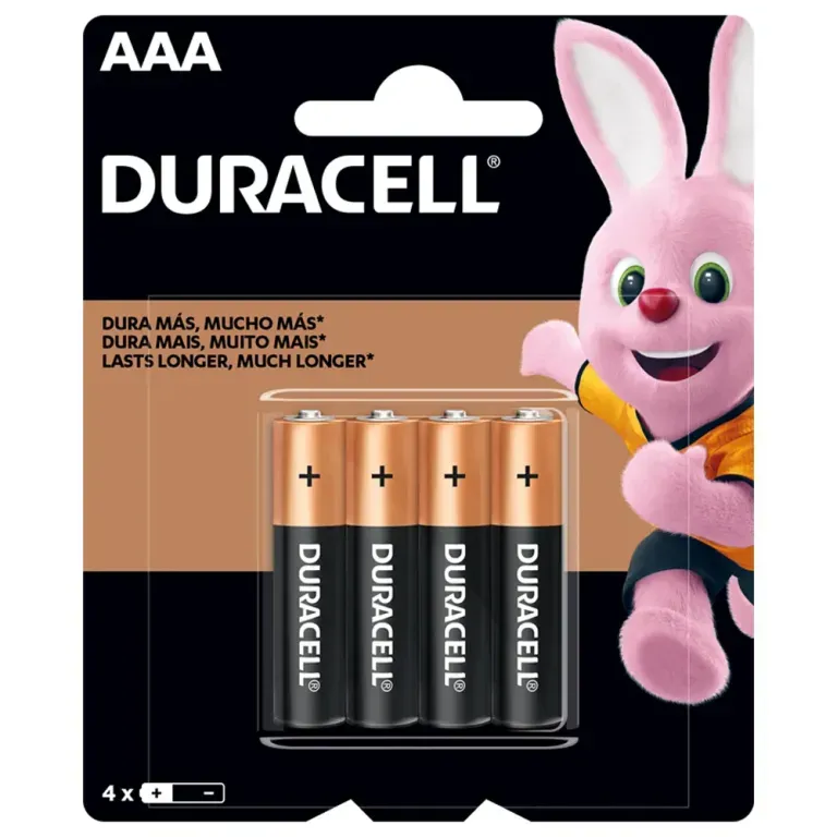 DURACELL PILAS  AAA  x 4