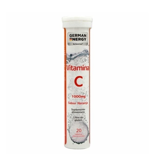 VITAMINA C  1000 MG TAB EFE X 20 UND 