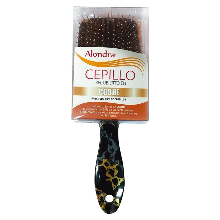 ALONDRA CEPILLO PELO CON CERDAS DE COBRE