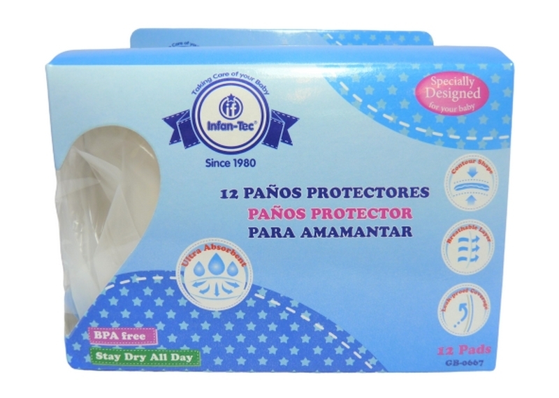 ABSORBENTE DE LECHE X12