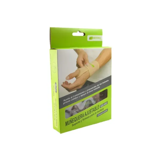 MUÑEQUERA AJUSTABLE TEJIDA TALLA UNICA