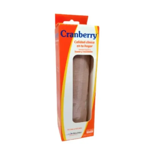 VENDA ELASTICA CRANBERRY PIEL 15cm X 4.5 M