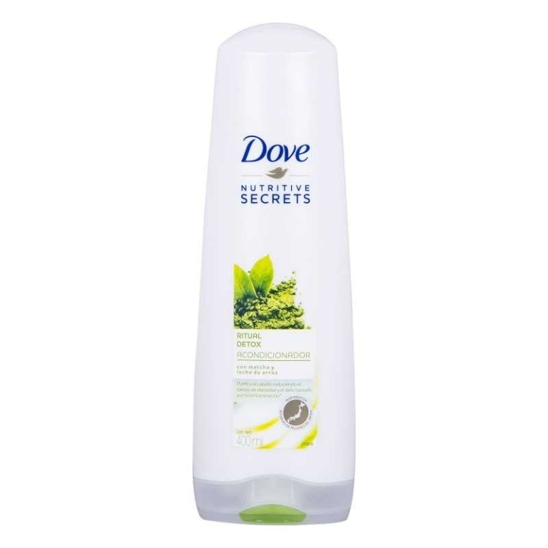 DOVE ACONDICIONADOR RITUAL DETOX 400ML