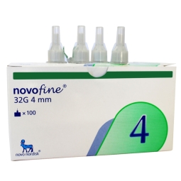 Novofine Agujas Plus 32G X4 Mm | novofine agujas 4mm