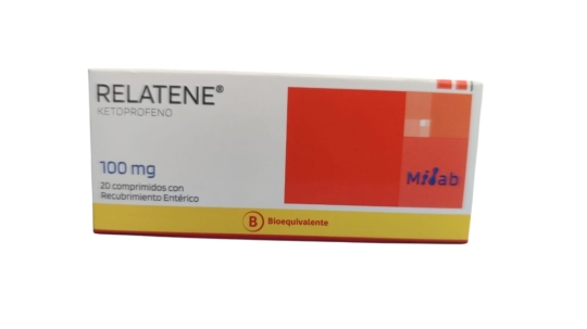 RELATENE 100MG X 20CAP