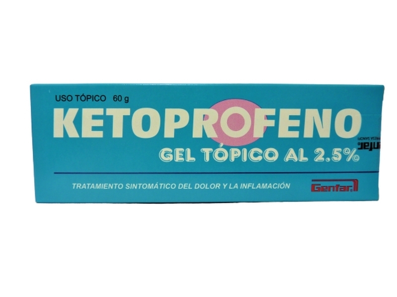 KETOPROFENO 2.5% GEL X60G