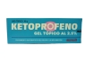 KETOPROFENO 2.5% GEL X60G