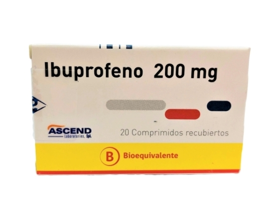 Ibuprofeno 200Mg X20Com. Recubiertos | ibuprofeno 200mg