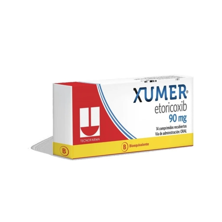 XUMER 90mg X14COM. RECUBIERTOS
