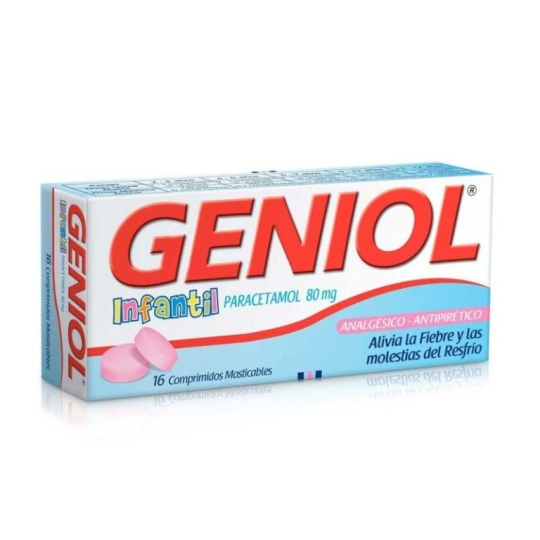 GENIOL INFANTIL 80mg X16COM.
