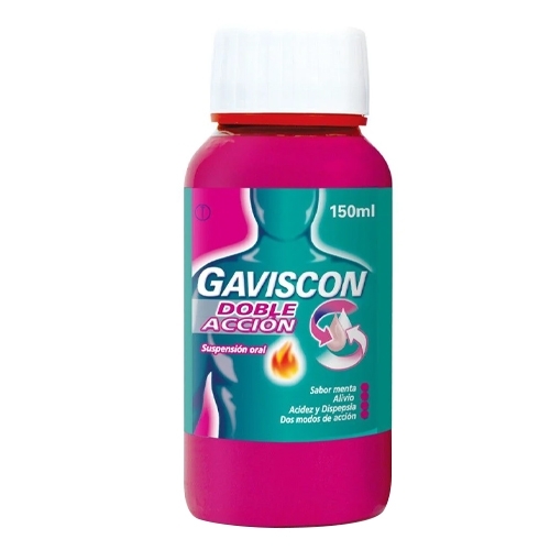 GAVISCON DOBLE ACCION SOLUCION ORAL X150ML