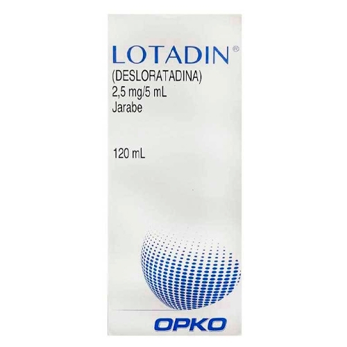 LOTADIN 2.5mg/5ml JARABE X120ml