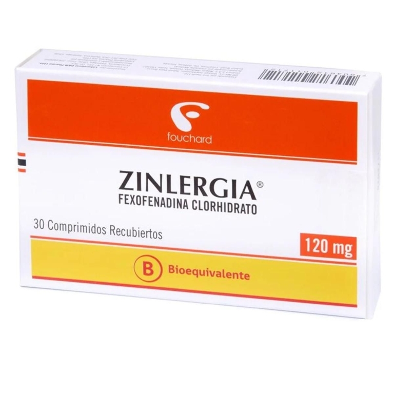 ZINLERGIA 120mg X 30COM
